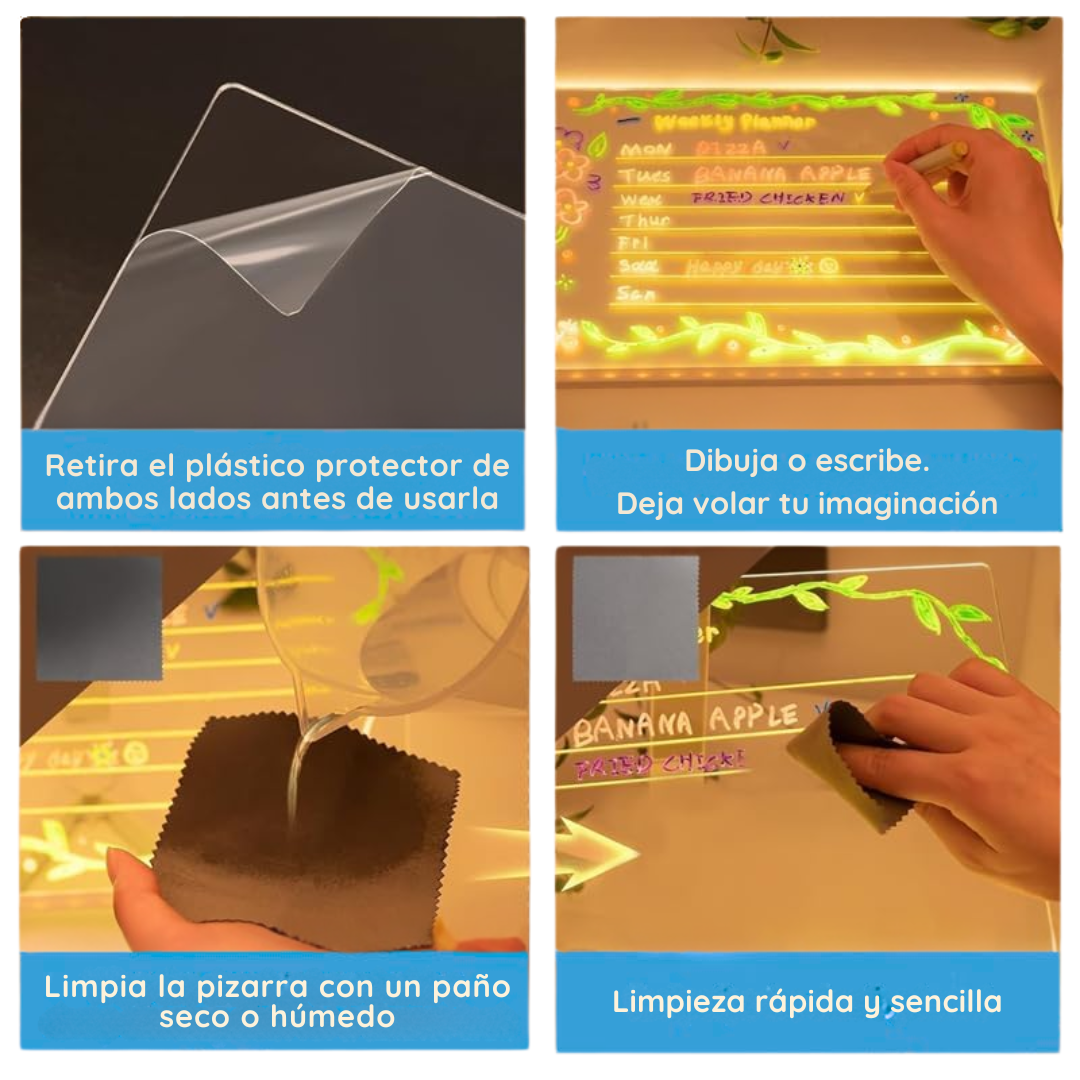 Pizarra Luminosa Para Dibujar